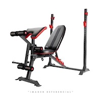 BANCA IRON GYM CON RACK